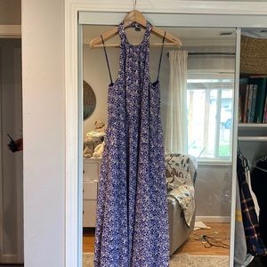 Halter maxi dress